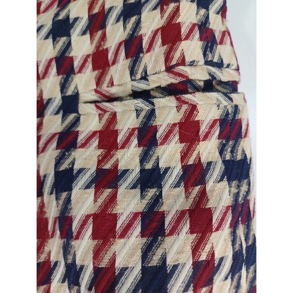 Ted Lapidus Paris Vintage Haute Couture 1970 Houndstooth Women Blazer Jacket M - Picture 13 of 16